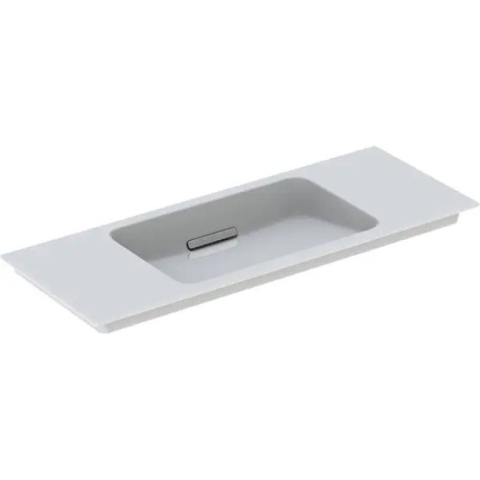 Встраиваемая раковина GEBERIT ONE 500.396.01.3 105 см заслонка белый блестящий